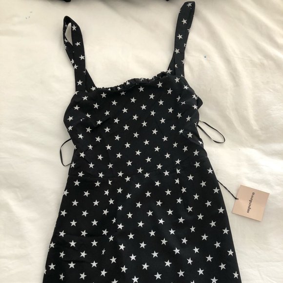 Revolve Star Print Dress - Picture 3 of 4